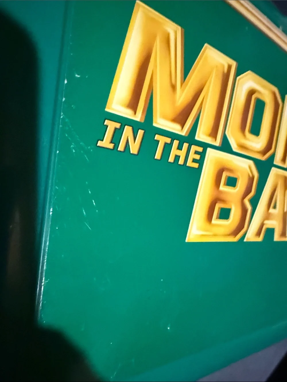 WWE Money in the Bank Green Briefcase| plastic not metal